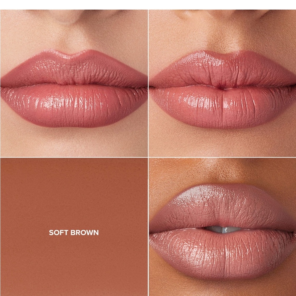 Anastasia Beverly Hills Satin Lipstick Duo - Tease & Soft Brown đź’„ - Picture 5 of 7